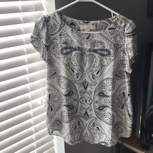 Loft paisley blouse